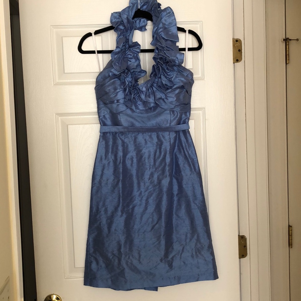 Watters silk bridesmaid dress